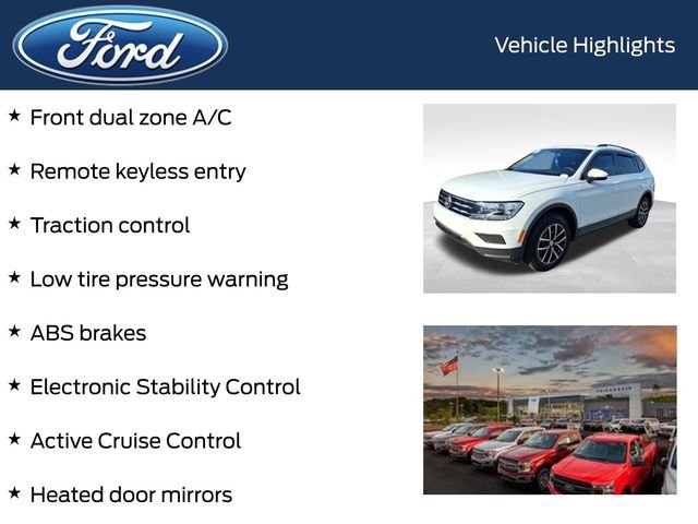 Used 2021 Volkswagen Tiguan SE w/ Panoramic Sunroof Package FWD image 5