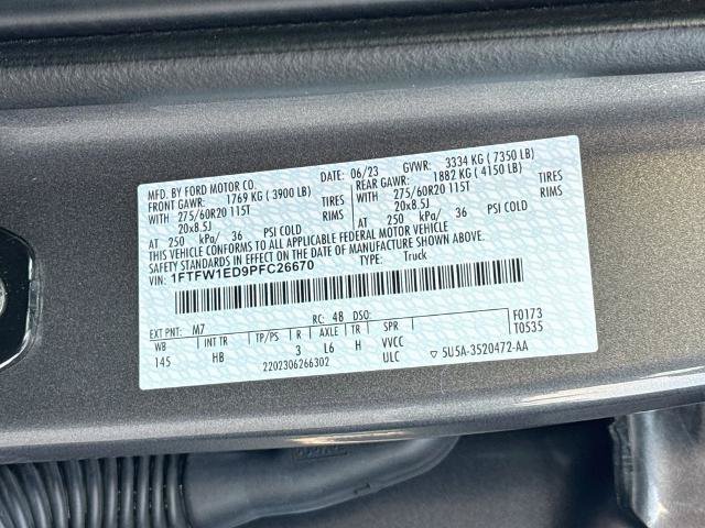 Certified 2023 Ford F150 Lariat w/ Equipment Group 502A High AWD/4WD image 25