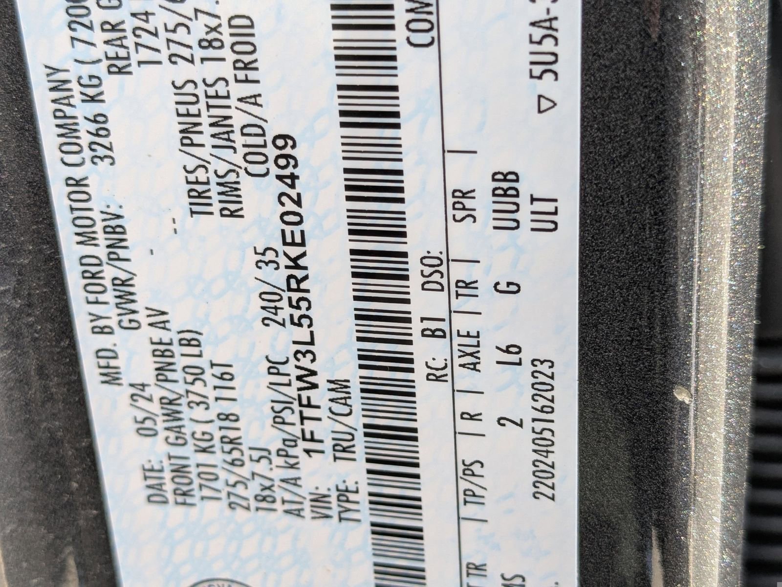 Certified 2024 Ford F150 XLT w/ Tow/Haul Package image 20