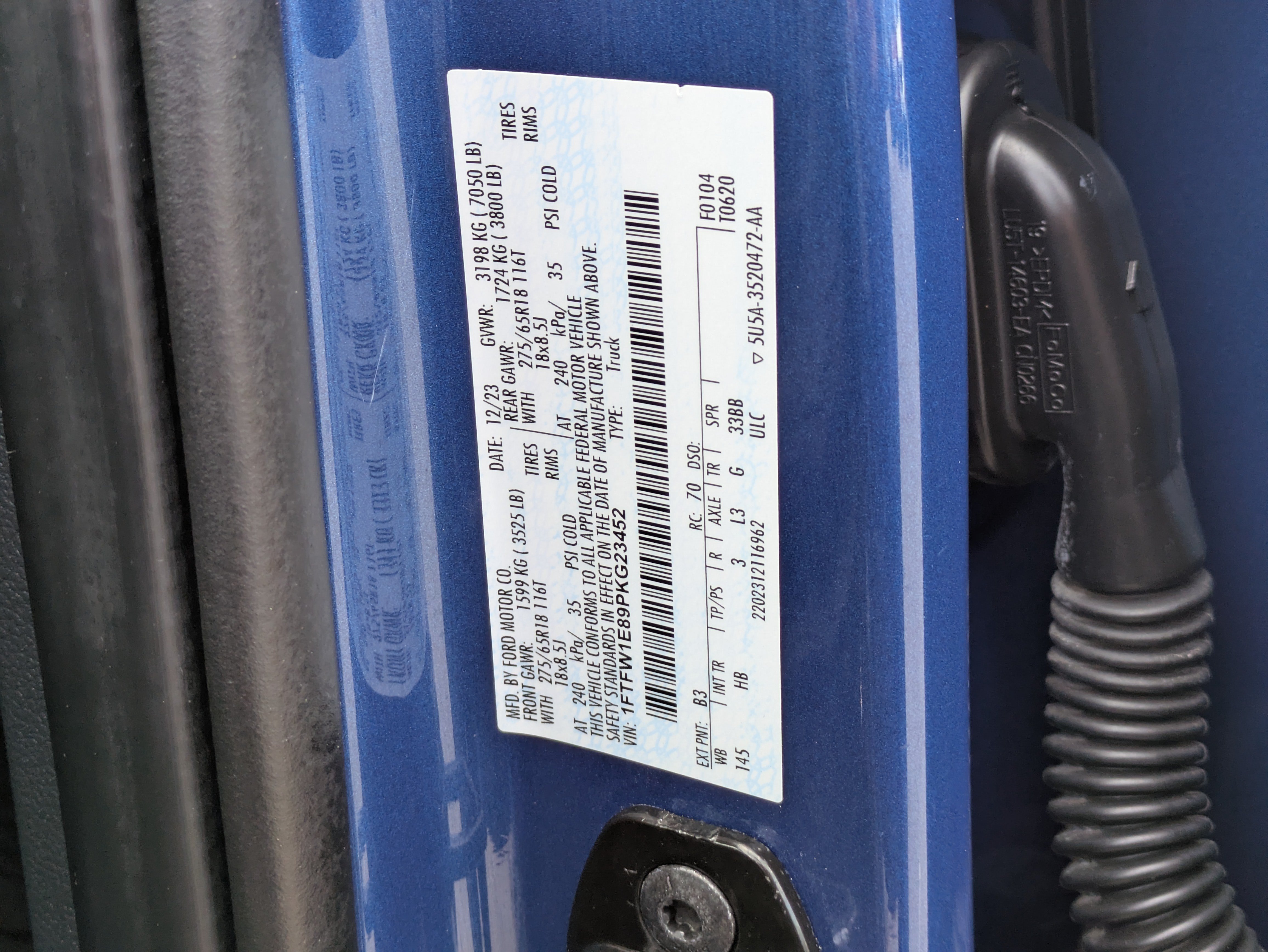 Certified 2023 Ford F150 Lariat AWD/4WD image 33