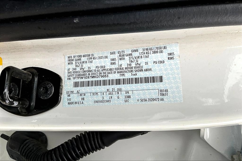 Certified 2021 Ford F150 Lariat AWD/4WD image 22