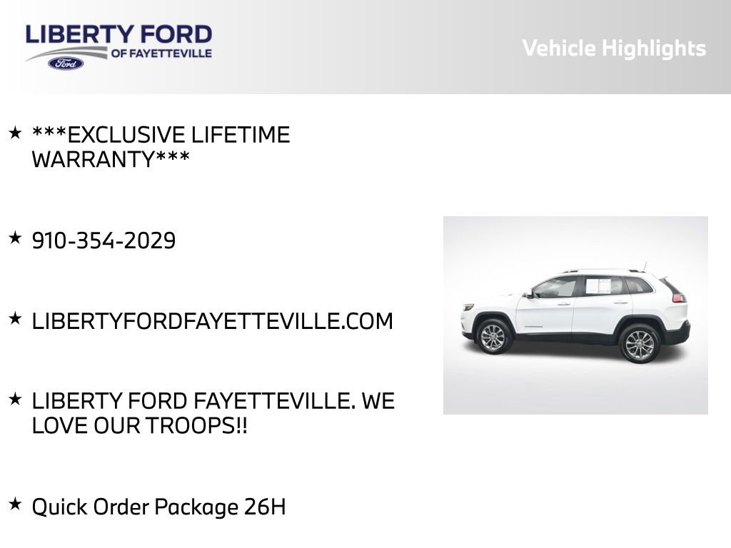 Used 2021 Jeep Cherokee Latitude Lux AWD/4WD image 5