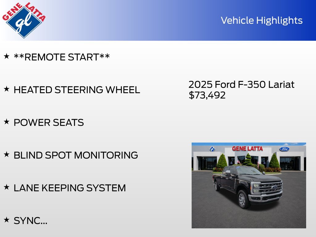 Certified 2025 Ford F350 Lariat w/ Lariat Ultimate Package AWD/4WD image 36