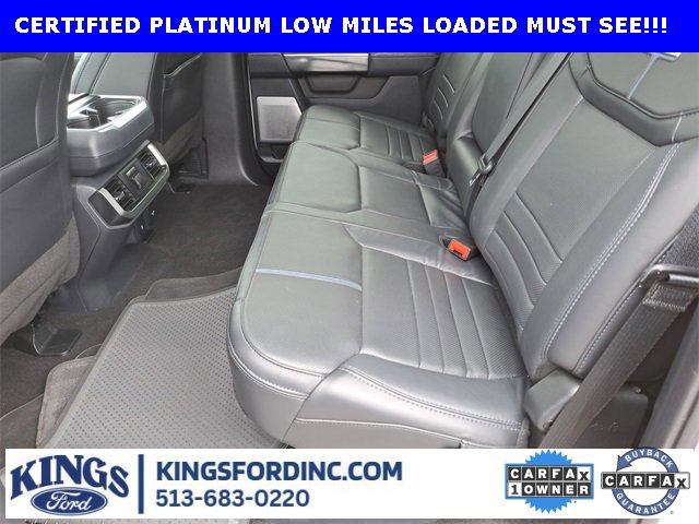 Certified 2024 Ford F150 Platinum w/ Equipment Group 702A High image 28