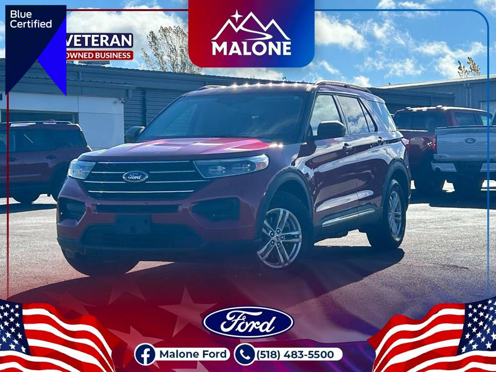 Certified 2022 Ford Explorer XLT w/ Class IV Trailer Tow Package