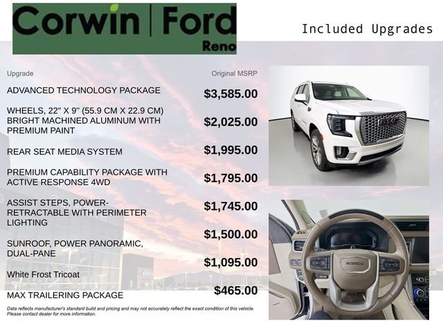 Used 2024 GMC Yukon Denali w/ Advanced Technology Package image 3