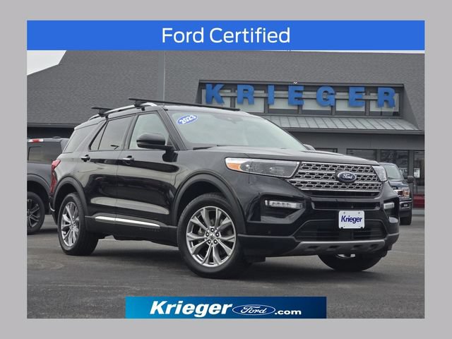 Certified 2023 Ford Explorer Limited w/ Limited Technology Package AWD/4WD image 1