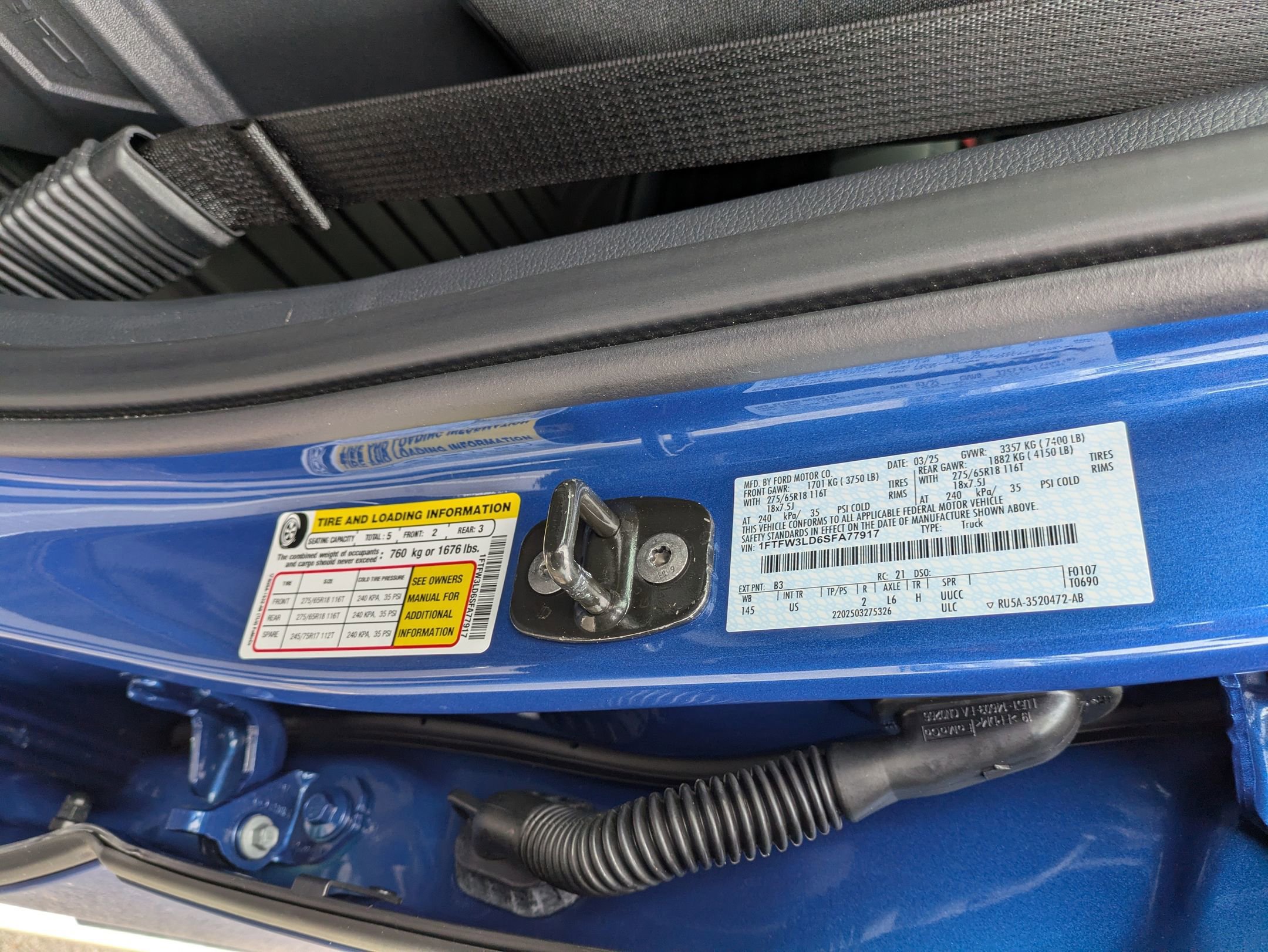 Certified 2025 Ford F150 XLT w/ Equipment Group 302A MID image 46