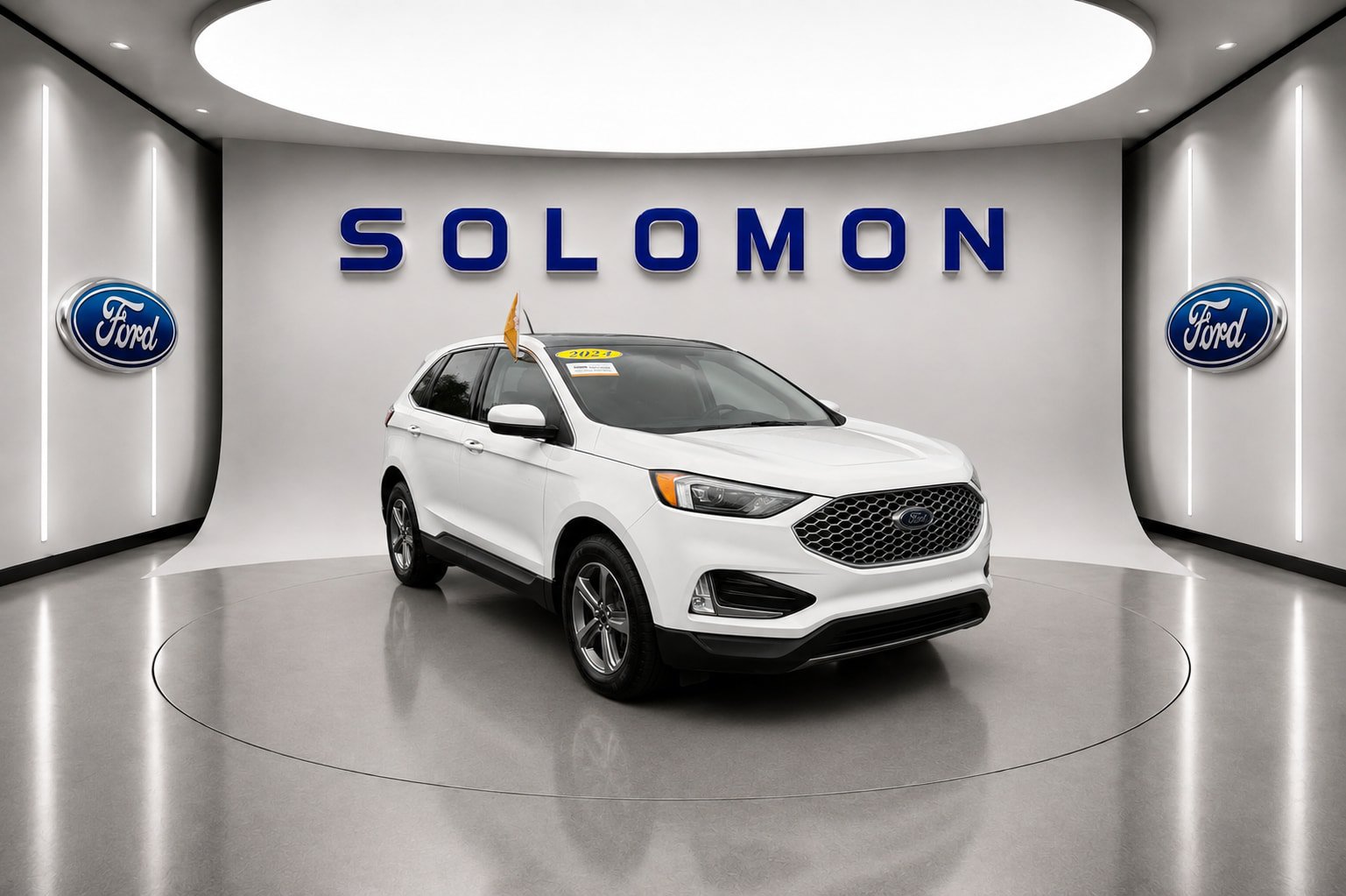 Certified 2024 Ford Edge SEL w/ Convenience Package AWD/4WD image 3