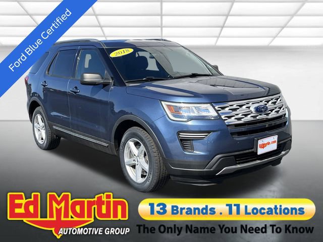 Certified 2018 Ford Explorer XLT