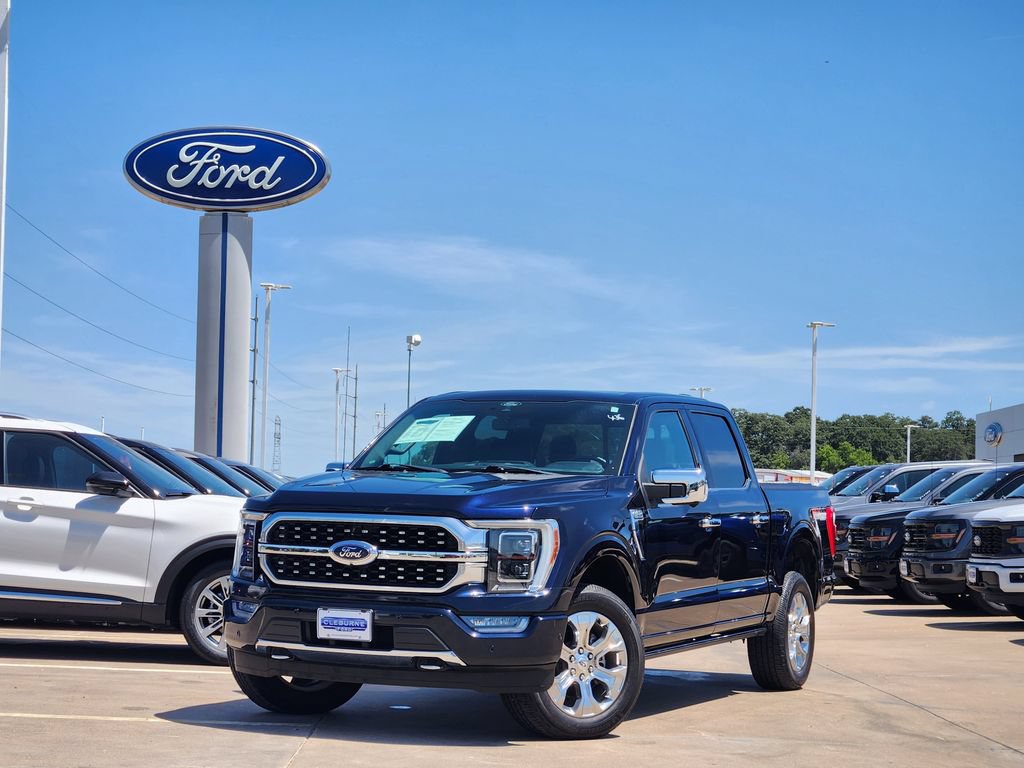 Certified 2021 Ford F150 Platinum w/ Equipment Group 701A High AWD/4WD image 3