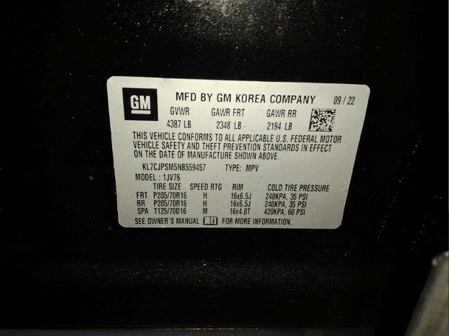 Used 2022 Chevrolet Trax LT w/ LT Convenience Package image 28