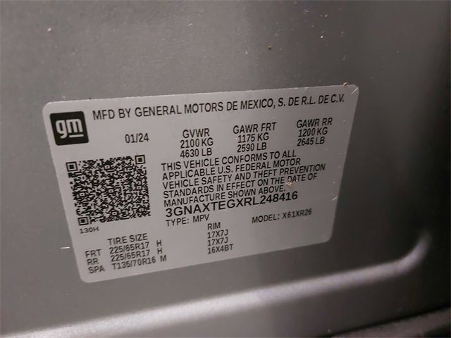 Used 2024 Chevrolet Equinox LT w/ Driver Convenience Package image 33