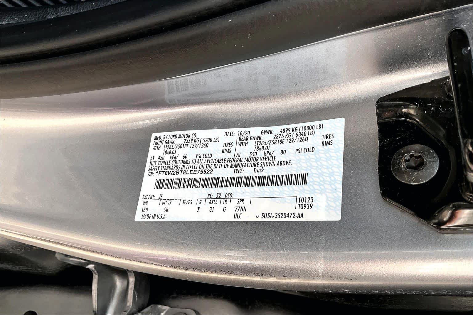 Certified 2020 Ford F250 Lariat AWD/4WD image 34