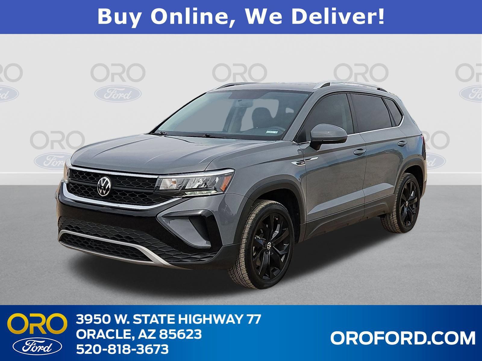 Used 2022 Volkswagen Taos SE w/ Panoramic Sunroof Package FWD image 1