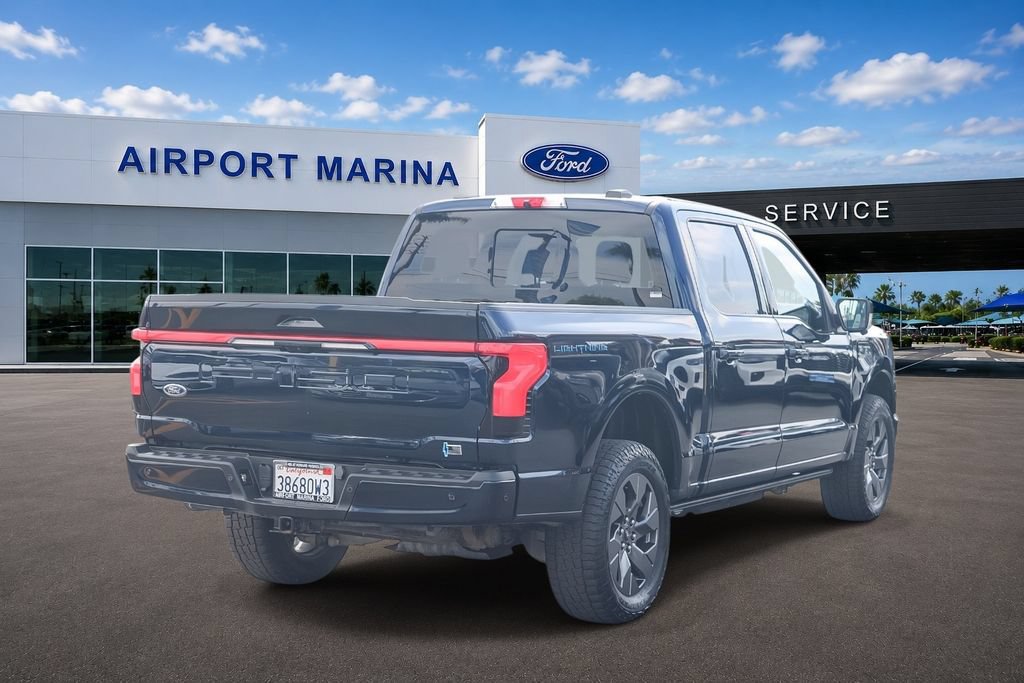 Certified 2023 Ford F150 Lightning Lariat w/ Equipment Group 511A High AWD/4WD image 8