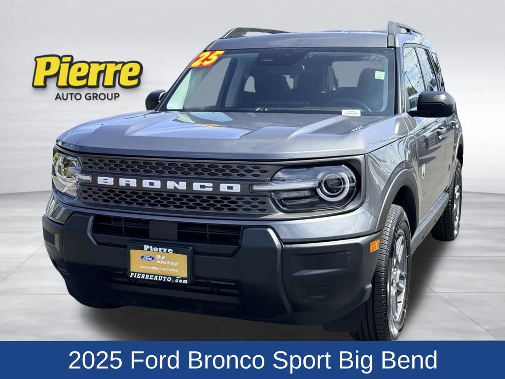Certified 2025 Ford Bronco Sport Big Bend