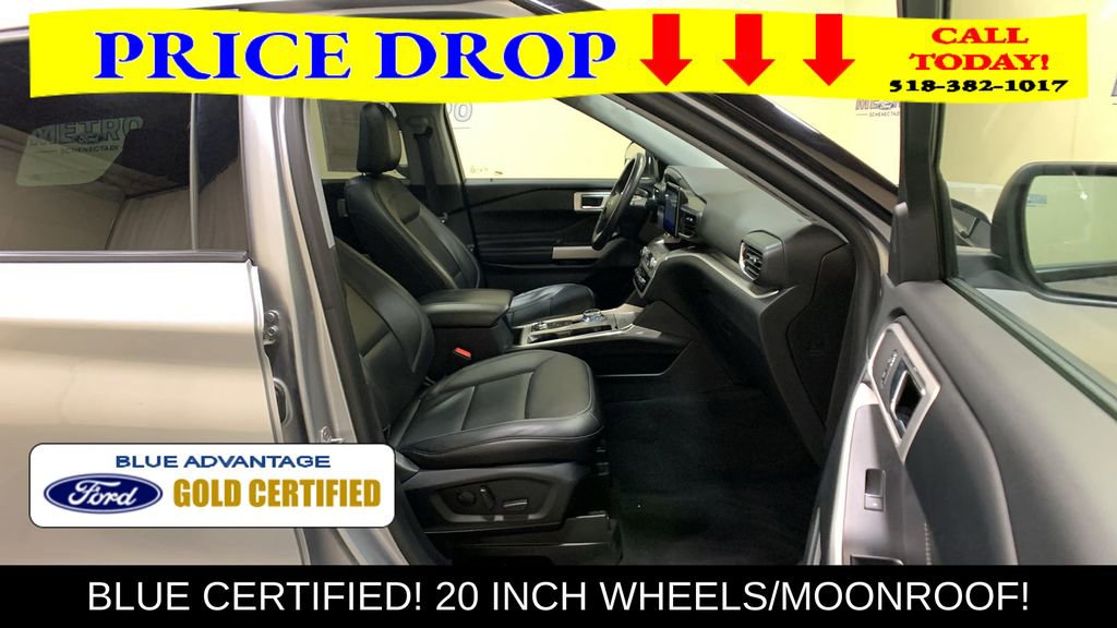 Certified 2022 Ford Explorer XLT w/ Equipment Group 202A AWD/4WD image 11