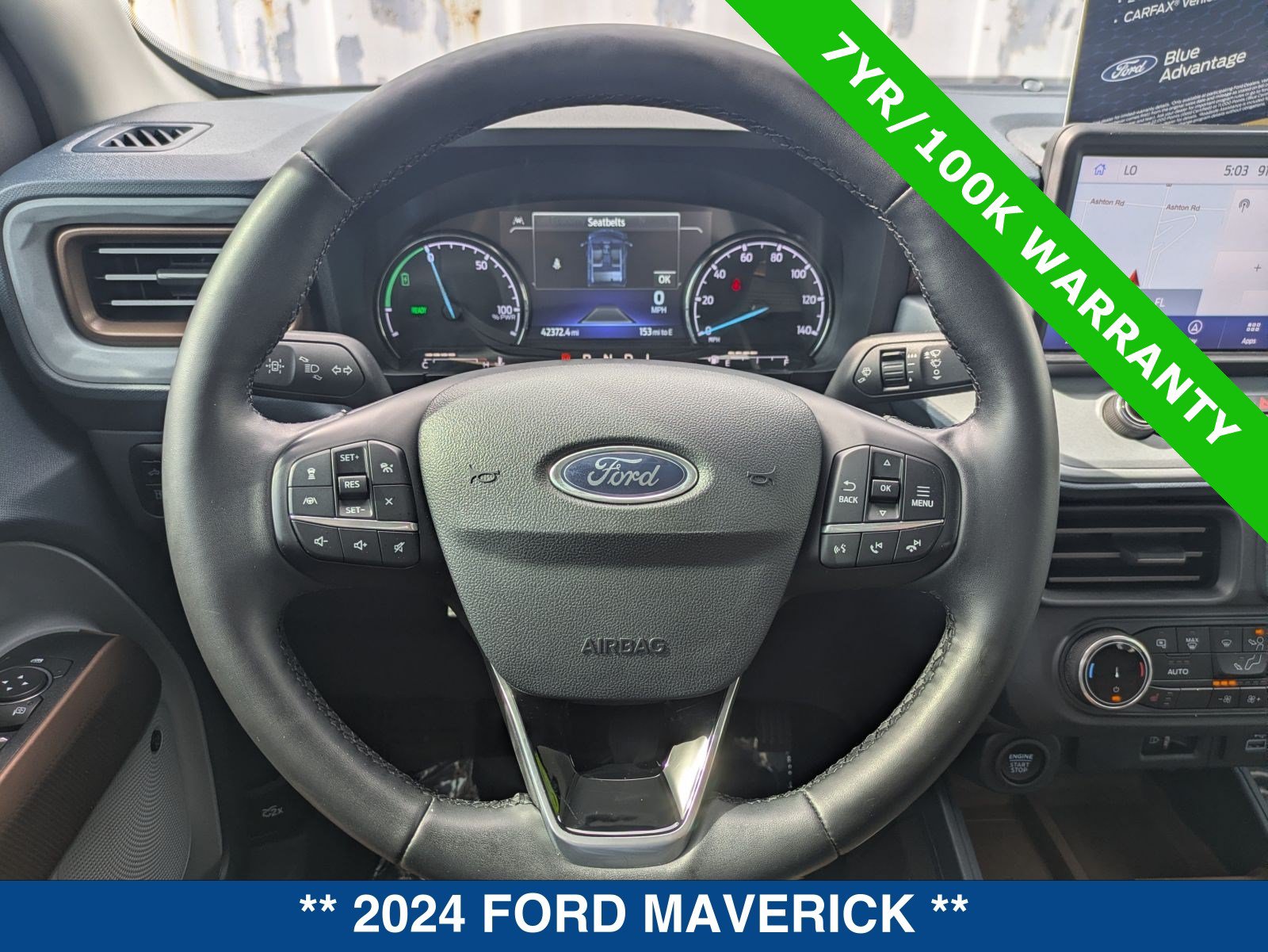 Certified 2024 Ford Maverick Lariat FWD image 30