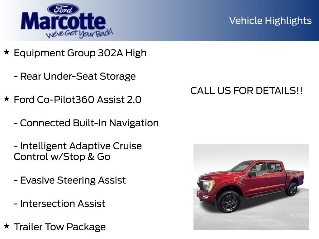 Certified 2021 Ford F150 XLT w/ Equipment Group 302A High AWD/4WD image 23