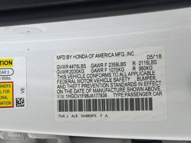 Used 2018 Honda Accord Touring image 38