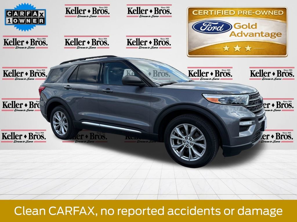 Certified 2023 Ford Explorer XLT w/ Equipment Group 202A AWD/4WD image 1