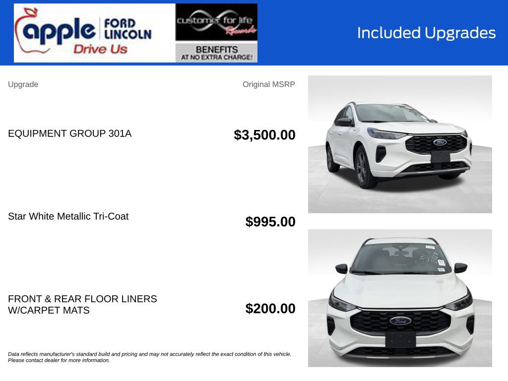 Certified 2023 Ford Escape ST-Line w/ Equipment Group 301A FWD image 4