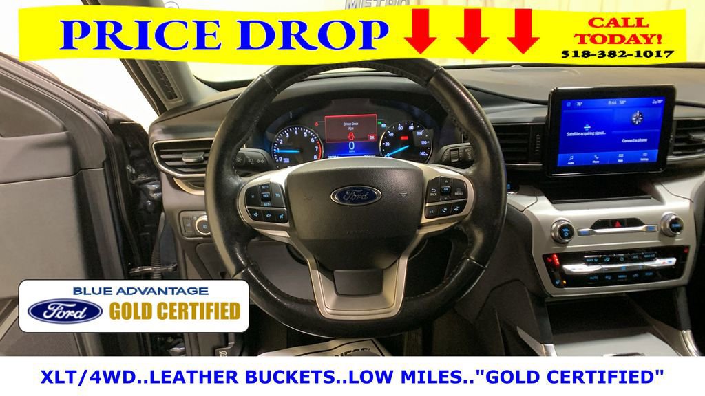 Certified 2022 Ford Explorer XLT w/ Equipment Group 202A image 37