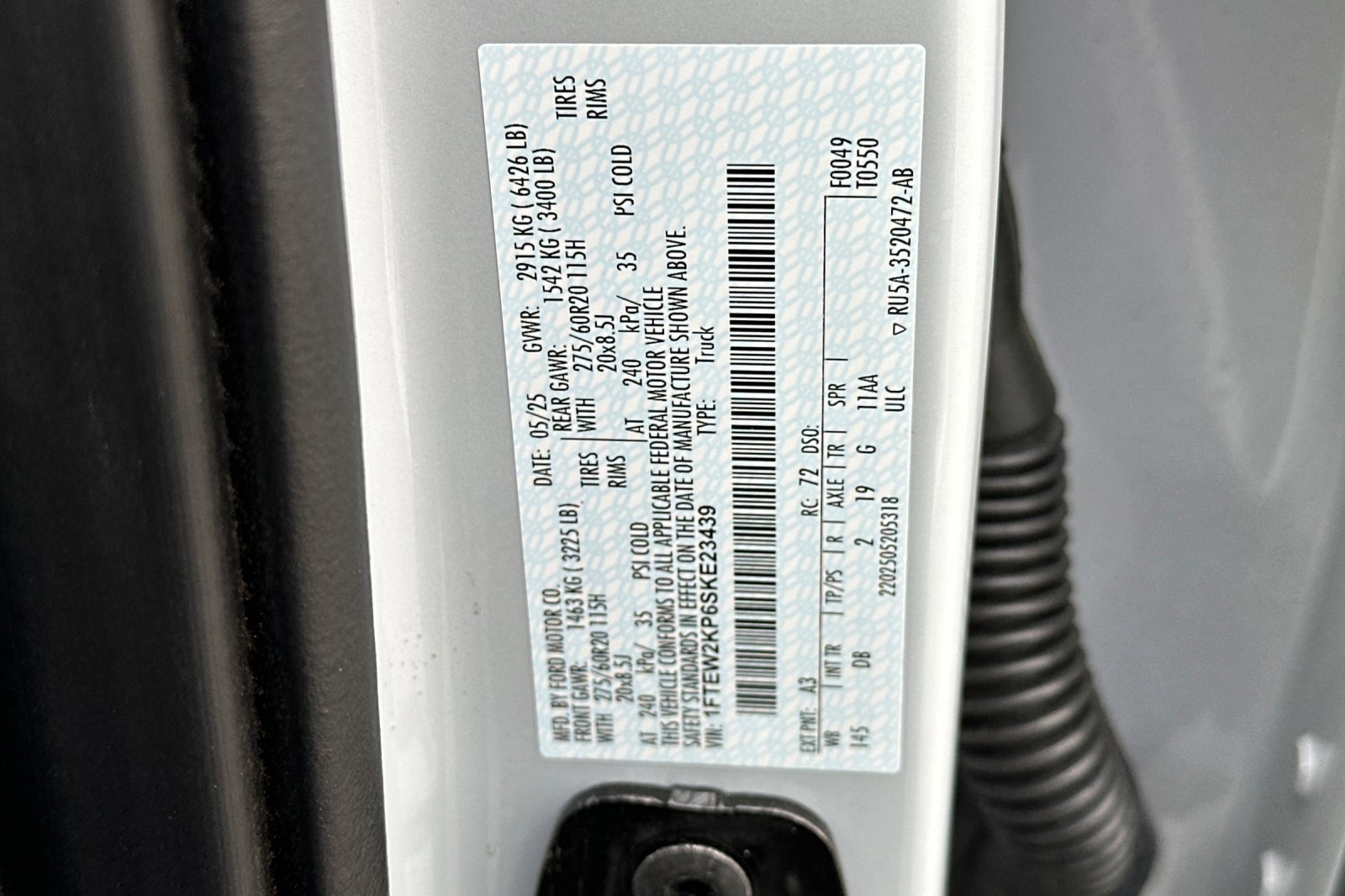 Certified 2025 Ford F150 STX w/ STX Black Appearance Package image 33