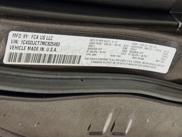 Used 2021 Dodge Durango R/T w/ Blacktop Package AWD/4WD image 35