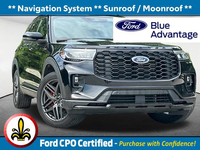 Certified 2025 Ford Explorer ST-Line w/ Premium Package AWD/4WD video 1