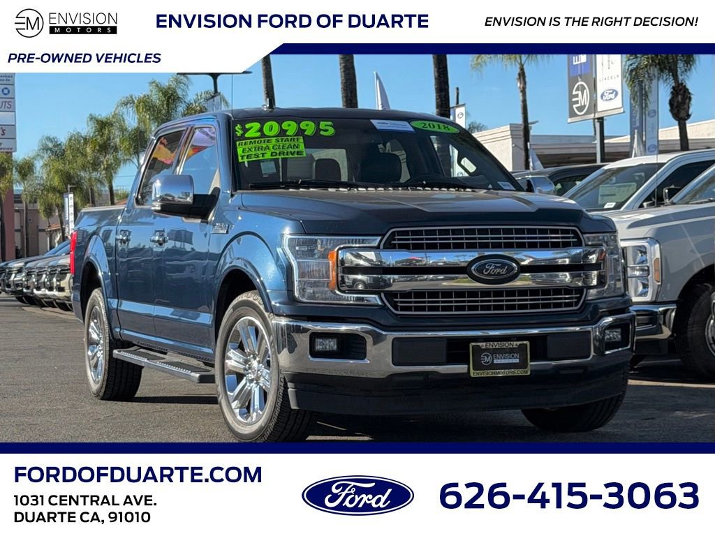 Certified 2018 Ford F150 Lariat