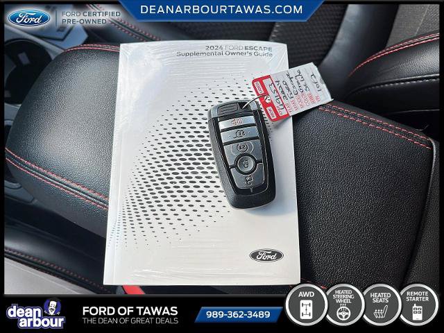Certified 2024 Ford Escape ST-Line Select w/ Tech Pack #2 AWD/4WD image 12