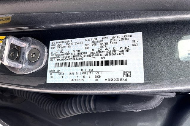 Certified 2024 Ford Escape Active w/ Tech Pack #1 AWD/4WD image 38