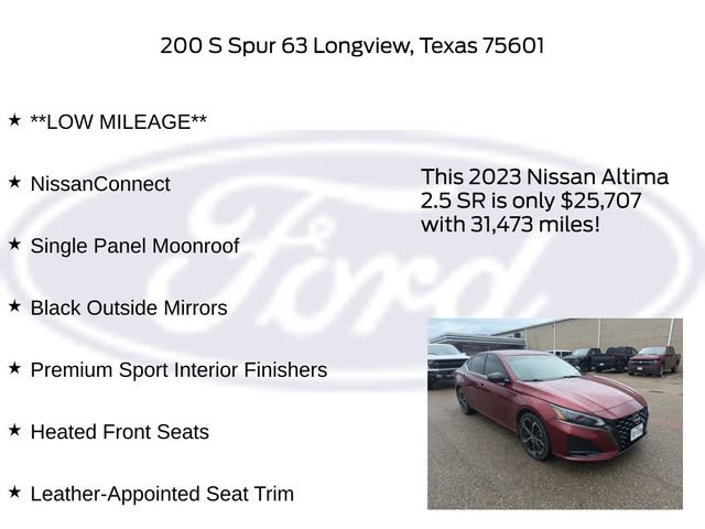 Used 2023 Nissan Altima 2.5 SR w/ SR Premium Package AWD/4WD image 15