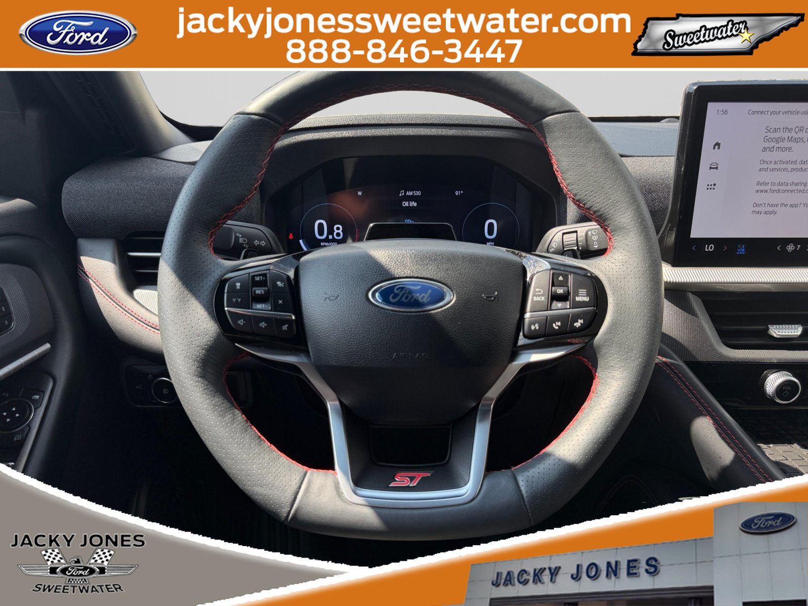 Certified 2025 Ford Explorer ST w/ Sun And Sound Package AWD/4WD image 11