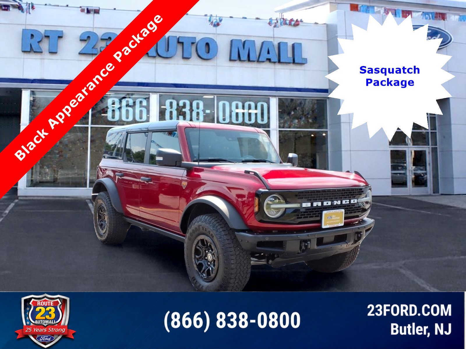 Certified 2025 Ford Bronco Badlands AWD/4WD video 1