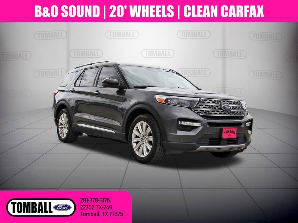 Certified 2020 Ford Explorer Limited w/ Class III Trailer Tow Package RWD image 7