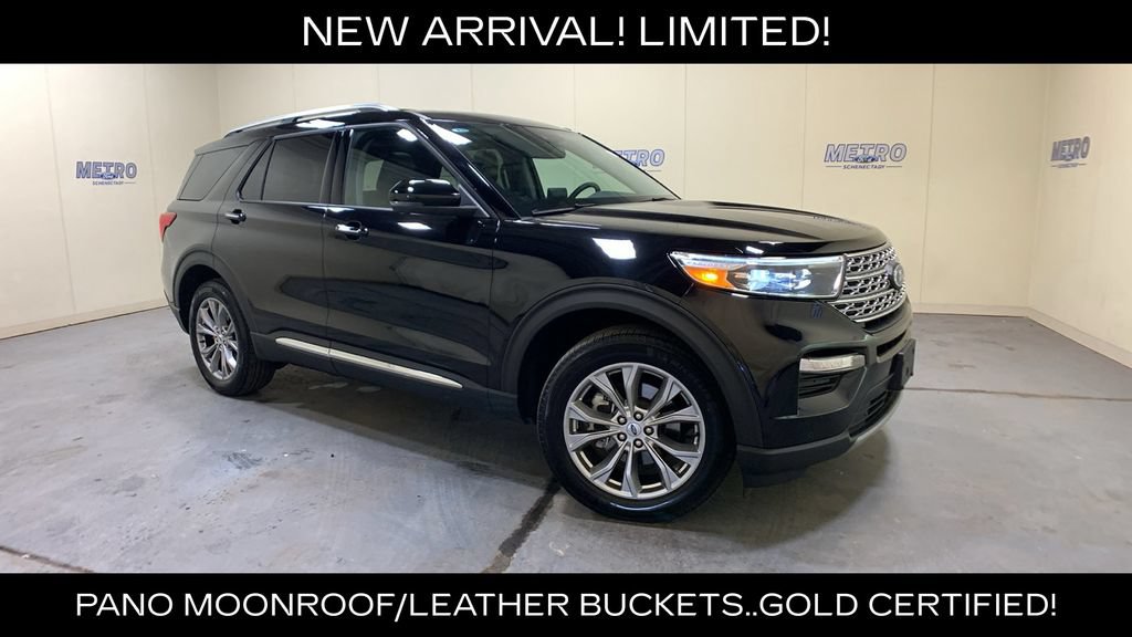 Certified 2023 Ford Explorer Limited w/ Limited Technology Package AWD/4WD image 1