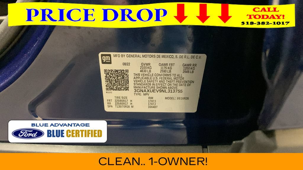 Used 2022 Chevrolet Equinox LT AWD/4WD image 45