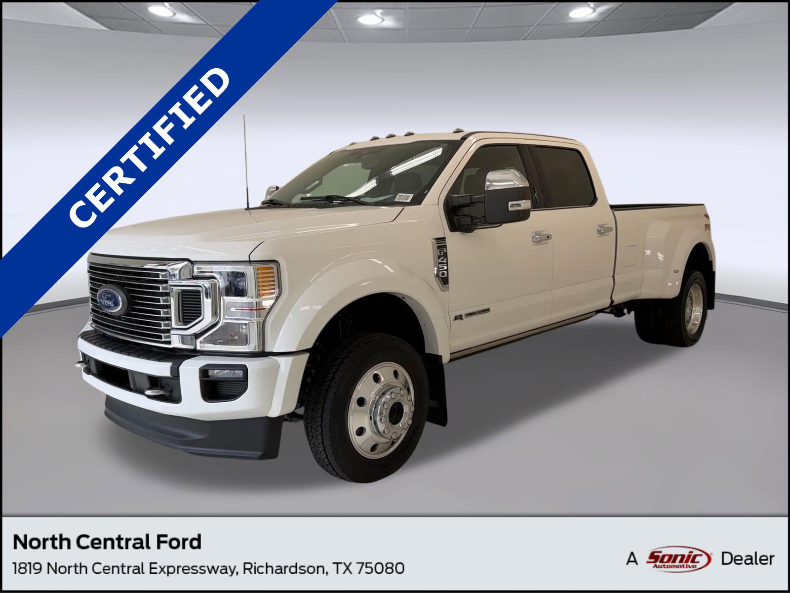 Certified 2022 Ford F450 Platinum w/ FX4 Off-Road Package