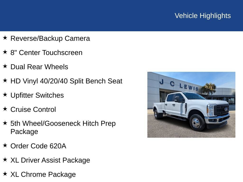 Certified 2025 Ford F350 XL w/ XL Driver Assist Package AWD/4WD image 26