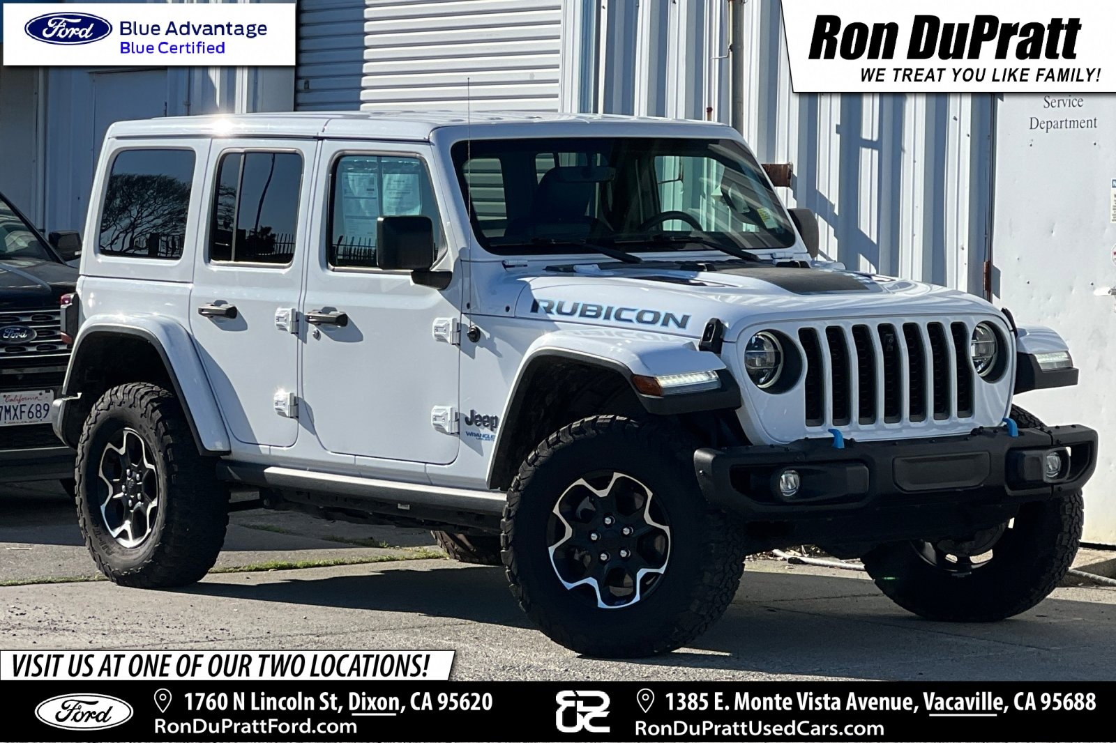 Used 2021 Jeep Wrangler Unlimited Rubicon 4xe w/ Steel Bumper Group