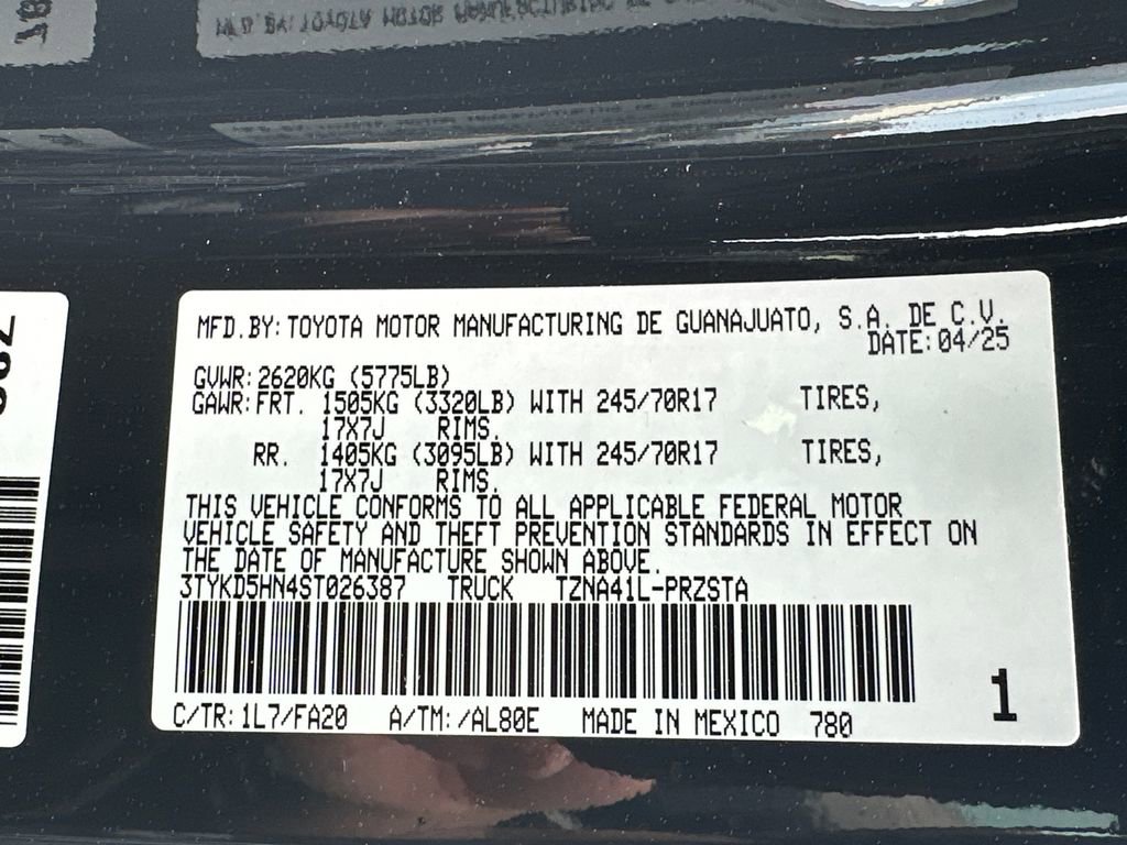 Used 2025 Toyota Tacoma SR RWD image 33