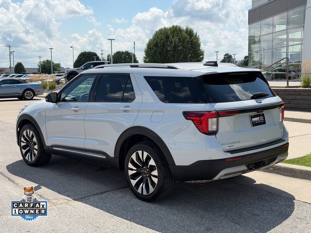 Certified 2025 Ford Explorer Platinum w/ LUX Leather Package AWD/4WD image 4