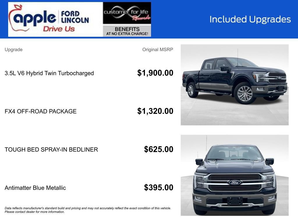 Certified 2025 Ford F150 King Ranch w/ FX4 Off-Road Package image 15