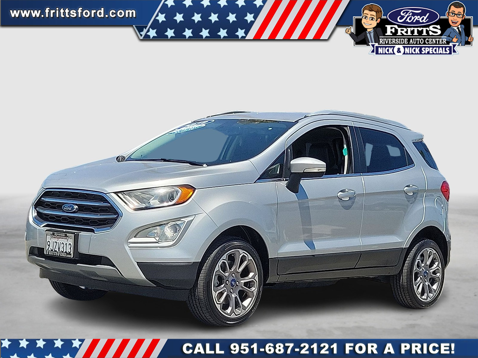 Certified 2019 Ford EcoSport Titanium AWD/4WD image 1
