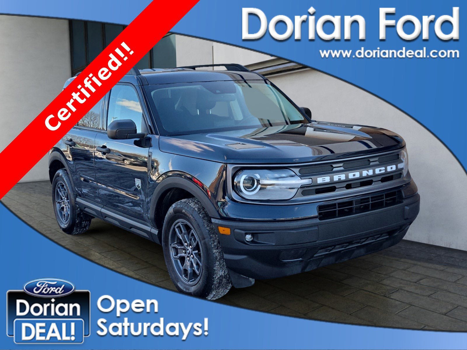 Certified 2022 Ford Bronco Sport Big Bend w/ Convenience Package AWD/4WD image 1
