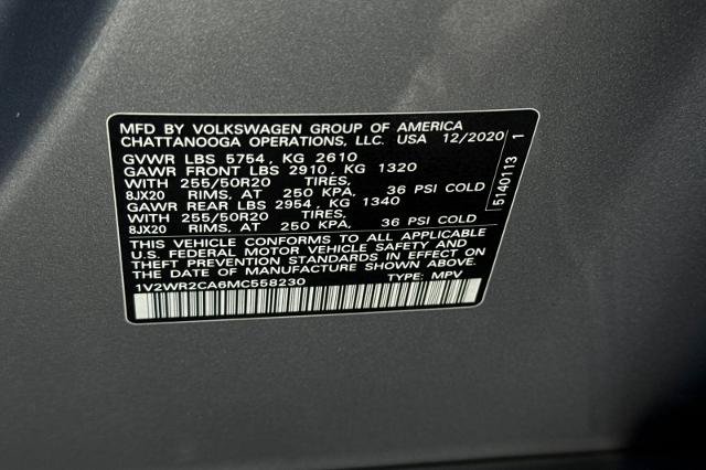 Used 2021 Volkswagen Atlas SE FWD image 35