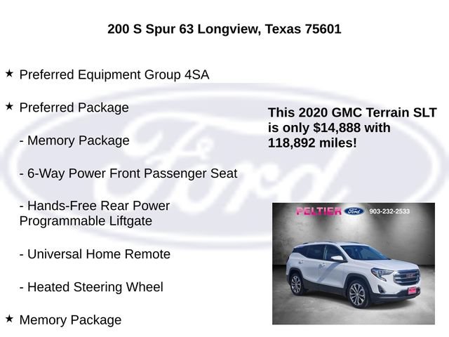 Used 2020 GMC Terrain SLT w/ Preferred Package FWD image 5